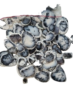 Top India Direct Sale Natural Dendrite Opal Quartz Gemstone Cabochon Loose High Quality Jewelry Making Customizable Size Shape - Product Image 1