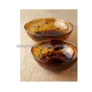 Cuencos redondos de resina modernos y ecológicos para frutas y ensaladas con cuencos para servir hechos a mano de alta calidad - Product Image 4