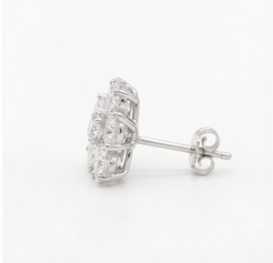 Boucles d'oreilles en diamant de laboratoire taille poire certifiées IGI, en or massif 18 carats, bijoux de luxe pour femmes, prix de gros direct usine - Product Image 2