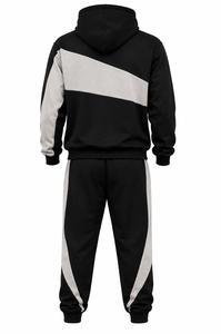 Conjunto Deportivo Personalizado para Hombre con Capucha, Bloques de Color, Manga Larga, Ropa Deportiva Informal con Pantalones con Cordón, Logotipo Personalizado, Sudadera con Capucha Personalizada - Product Image 6