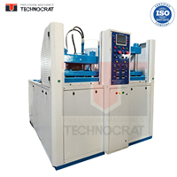 Machine de fabrication de semelles haute précision Technocrat Mouldings, monocolore, PVC TPR TPU, TECHNICA-2-100 TON, 200 paires/heure, 220V, garantie 1 an
