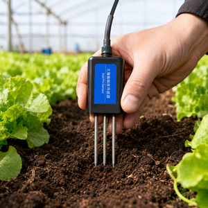 เซ็นเซอร์วัดค่า pH ดินดิจิตอล RS485 IP68 Modbus-RTU กันน้ำสำหรับการเกษตรอัจฉริยะและเรือนกระจก - Product Image 2