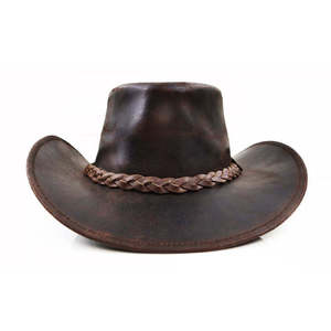Chapeaux de cowboy de haute qualité, bon fabricant avec marque privée, chapeau en cuir très vendu, votre propre style - Product Image 3
