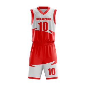 Conjuntos de Uniformes de Baloncesto Personalizados con Impresión Digital para Hombre, 100% Poliéster Transpirable, Sublimados, Uniformes de Baloncesto de Verano al por Mayor - Product Image 2
