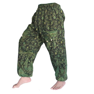Trendy 2024 Washable Warm Pants Winter <b>Trousers</b> Unisex <b>Harem</b> Pants with Different Color & Styles Acrylic Pants - Product Image 1