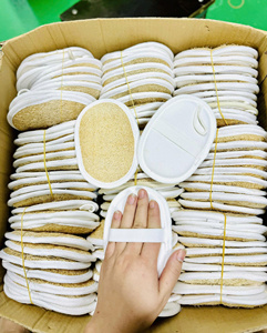 Bulk Natural Loofah Sponges Luffa <b>Bath</b> and Kitchen <b>Scrubbers</b> for Eco Stores Supermarkets Hotels and Retail Brands - Product Image 6