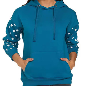 Sudadera con Capucha para Mujer, Talla Grande, Invierno, Transpirable, 100% Algodón, Ecológica, Estilo Casual, Nuevo Diseño - Product Image 1