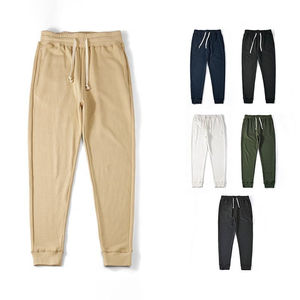 Pantalon cargo décontracté pour homme grande taille avec cordon de serrage à la taille, nouveau style, coupe ample, en coton, pour l'hiver, avec décoration de revers pour l'extérieur - Product Image 2