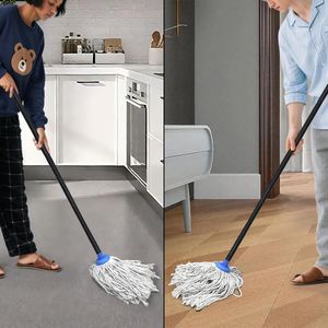 49-Inch Simple Cotton <b>Mop</b> for Indoor Floor <b>Cleaning</b> Regular <b>Mop</b> for Living Room Floors for Daily <b>Cleaning</b> - Product Image 2