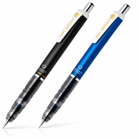 Lápiz Mecánico DelGuard de Japón, 0.7mm 0.3mm 0.5mm, con Mina Irrompible, Antirrotura, para Escritura, Material Escolar y de Oficina, Impresión UV