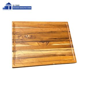 เขียงไม้ธรรมชาติ ยี่ห้อ Thanh Tung Thinh รูปทรงสี่เหลี่ยมผืนผ้า ทำความสะอาดง่าย - Product Image 4