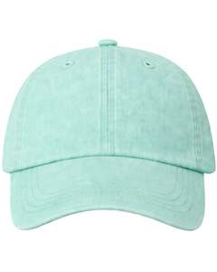 Casquette de baseball en coton vert menthe, unie, réglable, unisexe, décontractée, respirante, confortable, personnalisable, qualité supérieure - Product Image 1