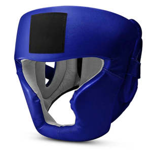 Protège-tête de boxe en cuir PU personnalisable de haute qualité pour l'entraînement sportif - Rembourrage protecteur confortable, sécurité durable - Product Image 1