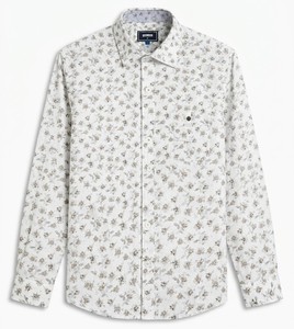Men's Tropical Print Casual Shirt Full Sleeve Turn-<b>down</b> Collar Breathable Summer Wear - Product Image 1
