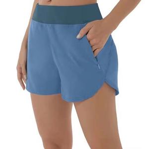 Shorts de bain personnalisables pour femmes, décontractés, respirants, écologiques, avec cordon de serrage, pour l'école et les uniformes, faciles à porter - Product Image 1