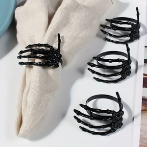 Anneaux de serviette en forme d'araignée mystique – Décoration de table d'Halloween pour les événements saisonniers - Product Image 3