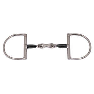Sweet Iron Dee <b>Ring</b> Snaffle Horse Bit Single Joint Riding Bit for Equestrian Training - Product Image 1