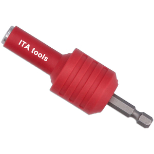 Porte-embout isolé en Cr-V/SUS302 (1/4"H X 1/4"H X 92mmL) avec aimant, personnalisable OEM, couple max. 40 Nm - Product Image 2