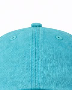 Turquoise Cotton <b>Baseball</b> <b>Cap</b> <b>Plain</b> Blank Adjustable Unisex Casual Sports Hat Breathable Comfortable Custom <b>Cap</b> Premium Quality - Product Image 5