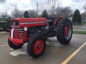 รถแทรกเตอร์ Massey Ferguson สภาพดี ใช้งานได้ 90 แรงม้า ขับเคลื่อน 2 ล้อ เครื่องยนต์คุณภาพสูง รถแทรกเตอร์สำหรับงานเกษตร รับประกัน 1 ปี - Product Image 2