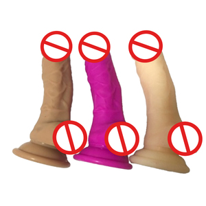 Hochwertiger Weicher Tragbarer Flüssig-Silikon-Dildo 17,5cm Doppelschichtig Super Großer Penis Frauen-Sexspielzeug Masturbator Großhandel - Product Image 1