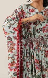 New Beautiful Dubai Modest <b>Kaftan</b> for Women Handmade Traditional Islamic Clothing and Accessory Designed for Eid and Muslims - Product Image 5