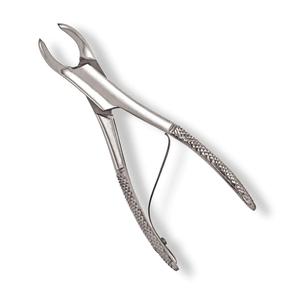 Forceps d'extraction dentaire # Instrument d'extraction dentaire manuel en acier inoxydable 151Xs, poignée ergonomique, professionnel, pour les dents inférieures - Product Image 2