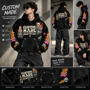 <span class=keywords><strong>Felpa</strong></span> <span class=keywords><strong>con</strong></span> Cappuccio <span class=keywords><strong>Nera</strong></span> Personalizzata <span class=keywords><strong>con</strong></span> Grafica <span class=keywords><strong>Scheletro</strong></span>, Effetto Consumato, Taglio Corto, <span class=keywords><strong>con</strong></span> Strass Premium e Stampa Fiamma, Unisex - Product Image 6