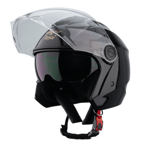 Casque de moto ouvert ROYCE fabriqué au Vietnam, ABS avancé, nouveau, à dégagement rapide, style classique de haute qualité, XH01-2K - Product Image 6