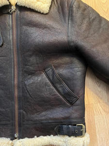 Veste en cuir de vachette brun raffiné faite à la main pour homme, style classique moderne personnalisé, coupe ajustée, qualité supérieure authentique - Product Image 5