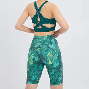 Shorts de Yoga de Cintura Alta para Mujer, al por Mayor, Personalizados, para Verano, Fitness, Ejercicio, Levanta Glúteos, Deportivos - Product Image 6