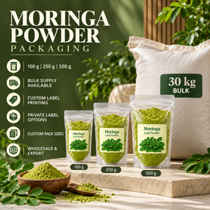 Polvo de Hoja de Moringa Premium |   Superalimento Natural Verde en Polvo Herbal para Suministro al por Mayor, Empaque de Marca Privada y Personalizado - Product Image 5