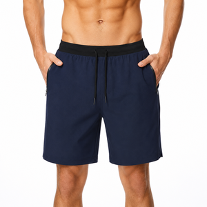 Men s Running Breathable Workout Gym <b>Athletic</b> Shorts Canvas Fitness Sporty Mid Waist Elastic Waist 100% nylon Knitted Custom - Product Image 1