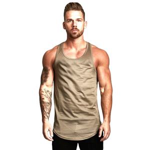 Nouveaux hommes Gym Singlet débardeur séchage rapide XL Fitness chemise d'entraînement Sport Style coton avec couleur unie Polyester impression décoration - Product Image 2