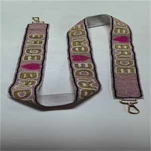 Correas de Bolso Ajustables de 2 Pulgadas Hechas a Mano con Cuentas Personalizadas, Correa de Bolso con Cuentas, Correa de Hombro con Cuentas - Product Image 5