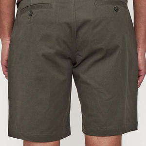 Shorts Cargo Chino Classiques pour Hommes en Coton Sergé, Coupe Ajustée, avec Logo Personnalisé et Poches Latérales – Vente en Gros - Product Image 2