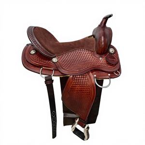 Silla de Montar Inglesa de Cuero Genuino Europeo con Asiento Transpirable, Duradero y Cómodo, Personalizable OEM/ODM - Product Image 2