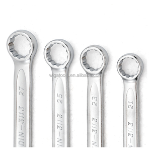[WIGA] Jeu de clés métriques industrielles OEM à double extrémité, fines, pour équipement d'atelier, qualité DIY, en acier au chrome-vanadium, fabriqué à Taïwan - Product Image 2