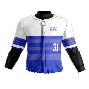 Vente directe d'usine : uniformes de baseball personnalisés pour les équipes sportives, pour les matchs scolaires, universitaires ou de club, toutes tailles. - Product Image 2