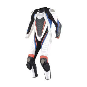 Combinaison de course en cuir, dernier design, veste de moto en cuir véritable, best-seller, combinaison de moto pour la course - Product Image 3