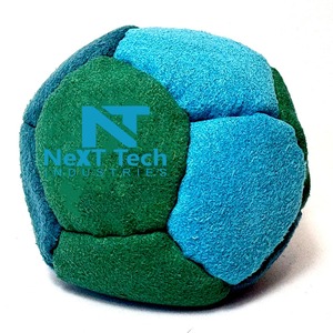 NEXT TECH INDUSTRIES NTI-HS-1109 Hacky Sacks, Pelotas de Fútbol de Gamuza Sintética de 2.5 Pulgadas, Diseño y Logotipo Personalizados - Product Image 1
