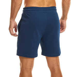 Wholesale 100% Cotton Fleece Outdoor Wear Running Gym Joggers <b>Shorts</b> with Pockets Solid Color Casual Gym <b>Sweat</b> <b>Shorts</b> for Men - Product Image 2