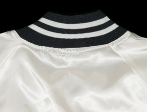 Wholesale OEM Service <b>Light</b> Reversible Winter Coat Real Cotton Fleece Embroidery Stand Collar Varsity Baseball <b>Jacket</b> <b>Waterproof</b> - Product Image 4