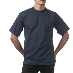 เสื้อยืดผู้ชายไซส์ใหญ่พิเศษสั่งทำได้ ผ้าฝ้าย 100% พิมพ์ลายโลโก้ คอวี ทรงเข้ารูป หนัก 230 กรัม ผ้าไม่เป็นขุย - Product Image 1