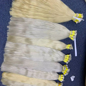 Extensions de cheveux humains vierges vietnamiens # PLA01 # PLA02 # Prix d'usine 60 - Cheveux extra longs de 18 à 40 pouces, super double drawn - Product Image 1