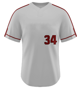 Maillot de baseball sans manches personnalisé pour hommes, col boutonné, uniforme d'entraînement, vêtements de sport à séchage rapide, fournisseur OEM ODM en gros - Product Image 5