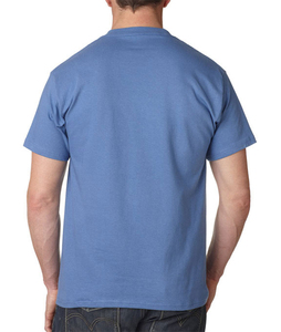 T-shirt pour homme 100% coton, coupe classique, avec impression personnalisée sur le devant, respirant et à séchage rapide, style décontracté - Product Image 1