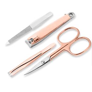 Customizable Manicure Pedicure Set with Cuticle Nippers Eyebrow Tweezers Toenail Clippers - Product Image 5