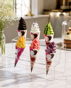 Nuevo y Atractivo Exhibidor de Acrílico Transparente Moderno para Palomitas, Conos de Helado, Mostrador de Tienda - Product Image 4
