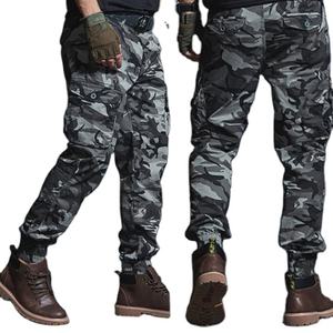 Pantalon Homme Léger Multi-Poches Coupe Slim Taille Élastique Plissé Devant Imperméable Séchage Rapide Haute Qualité Personnalisé Vente en Gros - Product Image 3